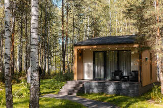 Отель Экопарк Поляны Рязань Дом с 1 спальней "Форест"-1