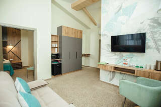 Отель Экопарк Поляны Рязань Люкс с кроватью размера «king-size»-3