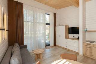 Отель Экопарк Поляны Рязань Дом с 1 спальней "Форест"-5